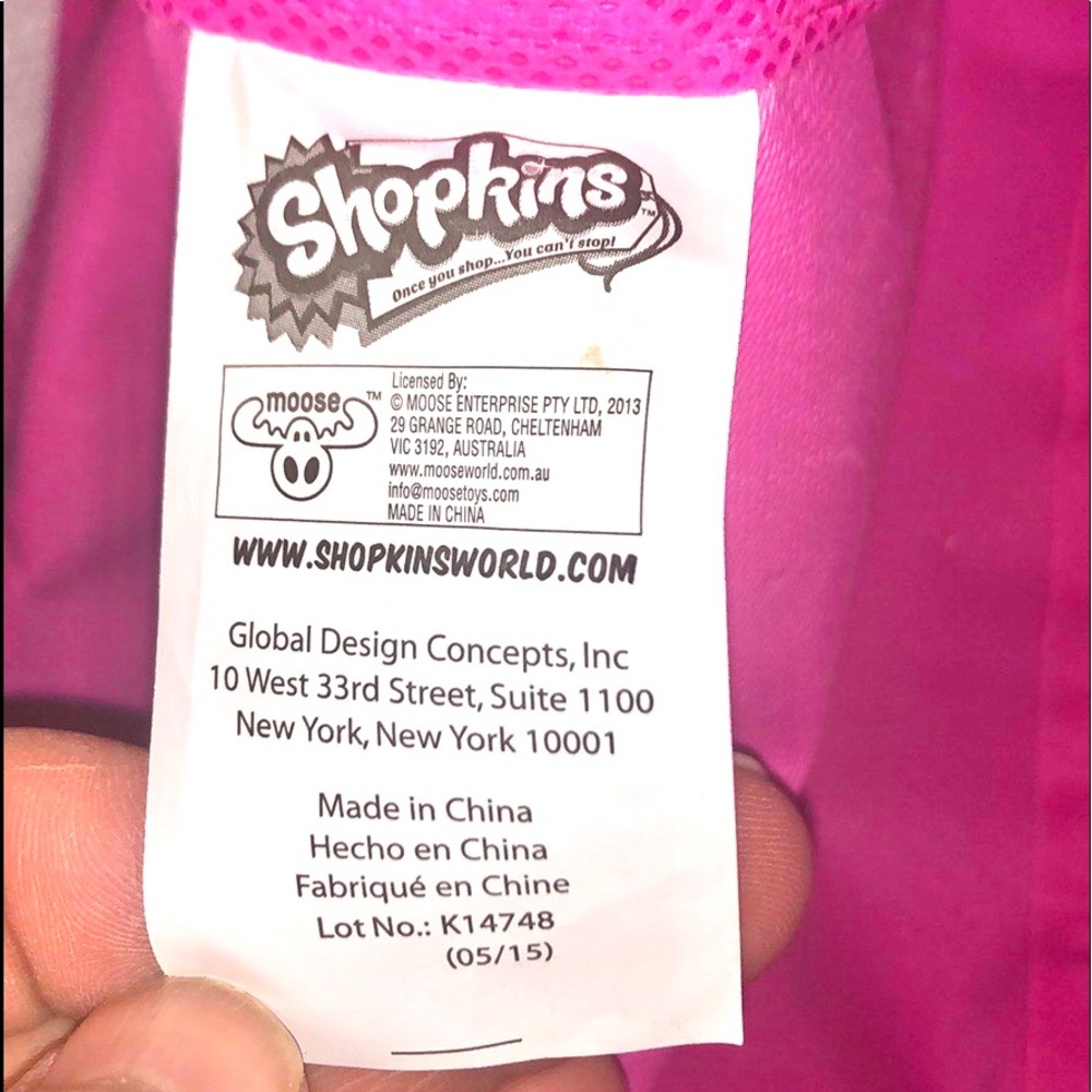 Shopkins Mini Backpack NWOT - Picture 6 of 6